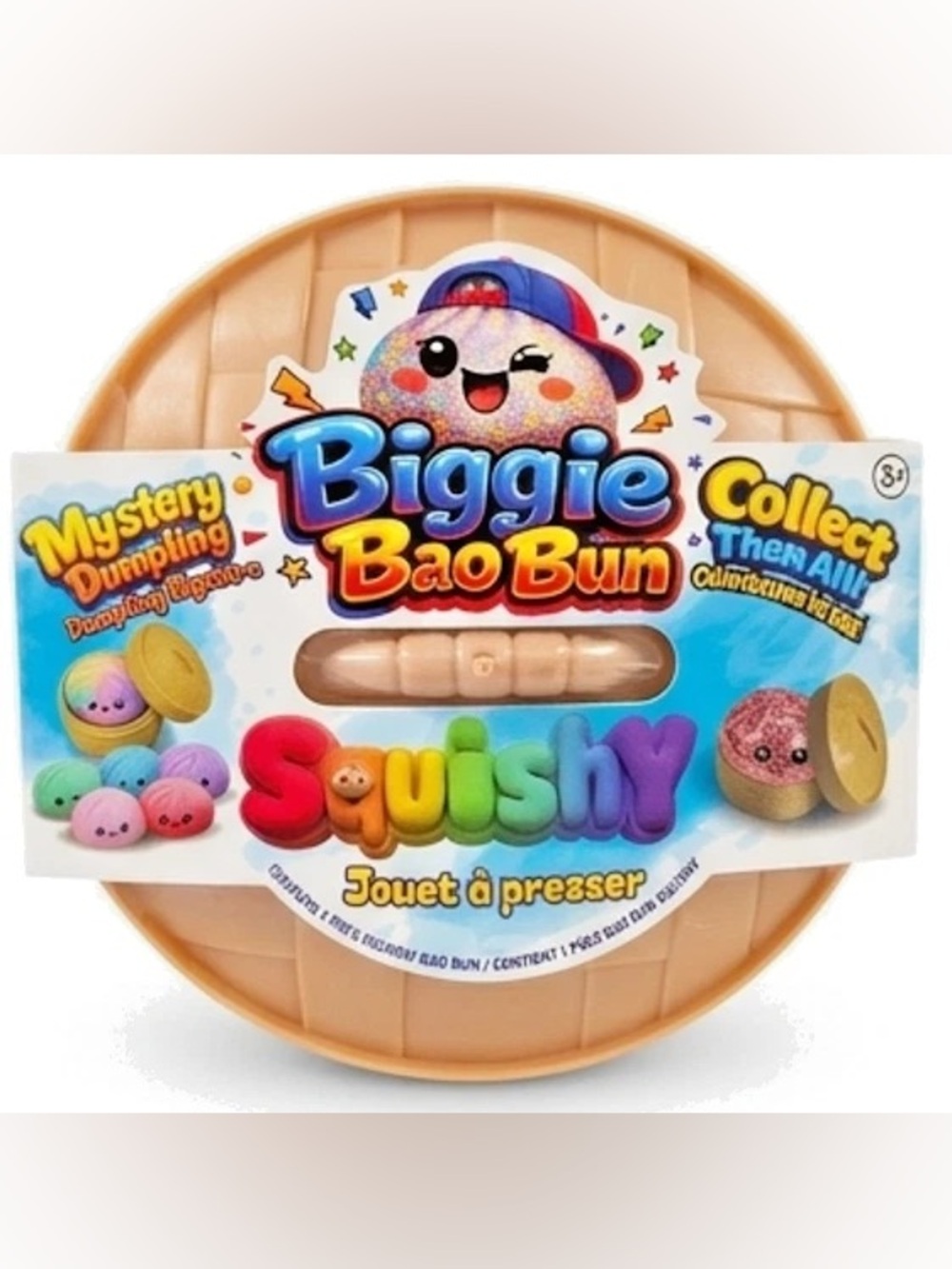 Biggie Bao Bun Squishy Mystery Dumpling Tik Tok Viral